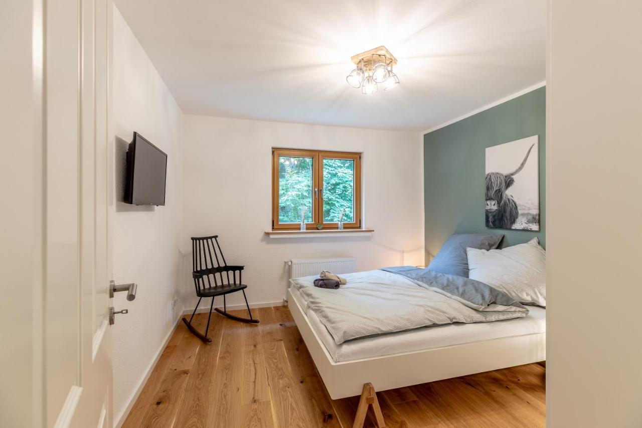 Landhaus Karbach Komplett Oder Einzelne Wohneinheiten Villa Inkl Sauna Bzw Waldhaeuschen Hirten エクステリア 写真